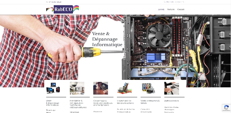 Site vitrine Wordpress RUBECO - 